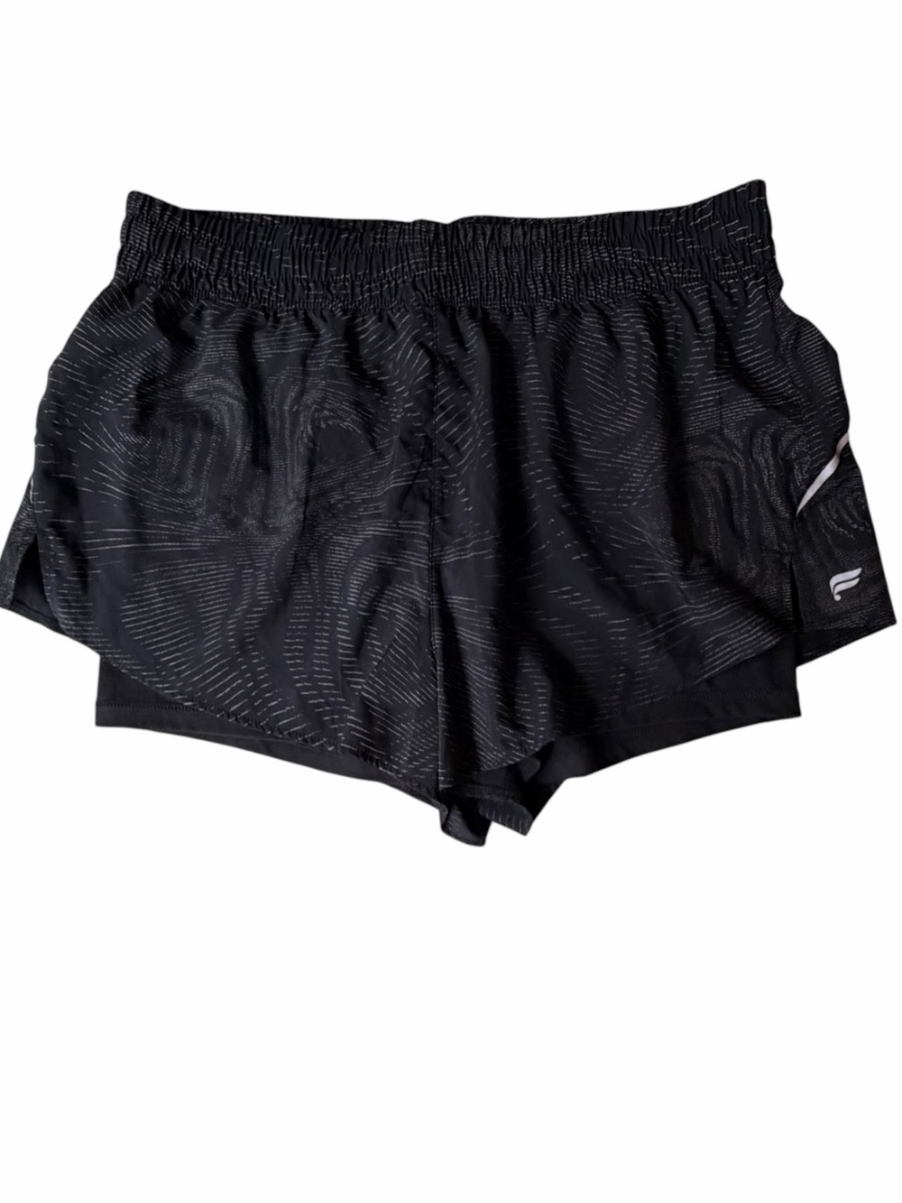 Black Fabletics Workout Shorts, Large
